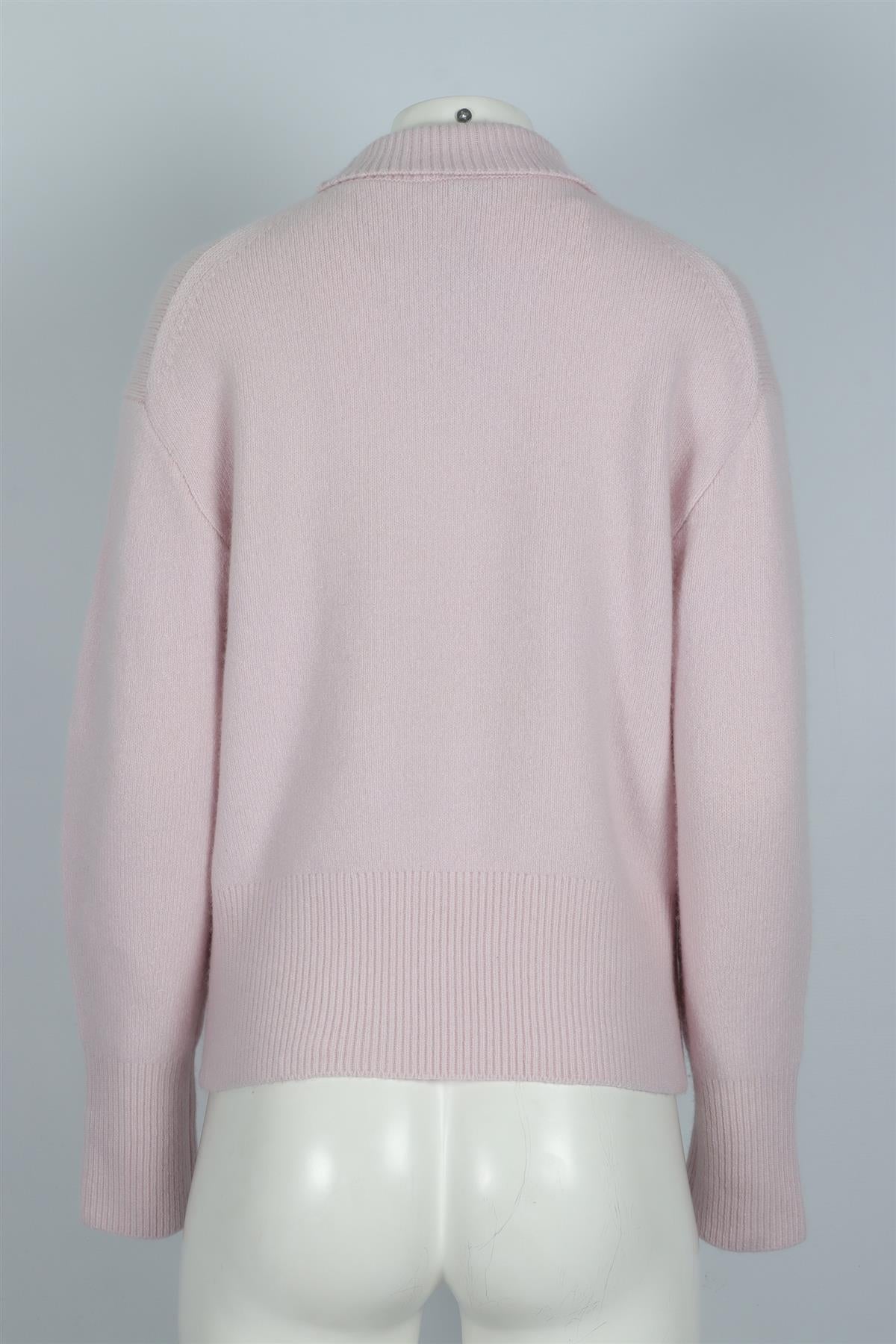 VINCE PINK WOOL SWEATER SMALL