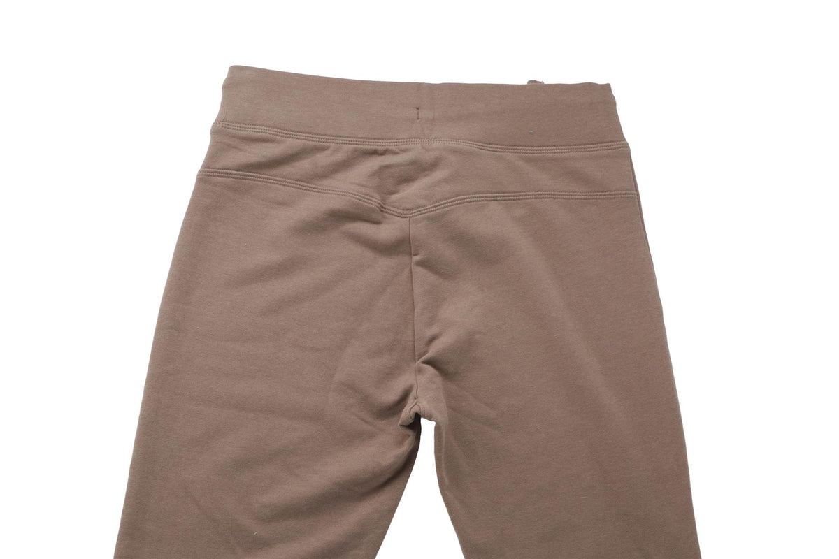 ALO YOGA BROWN COTTON FLARED PANTS XSMALL