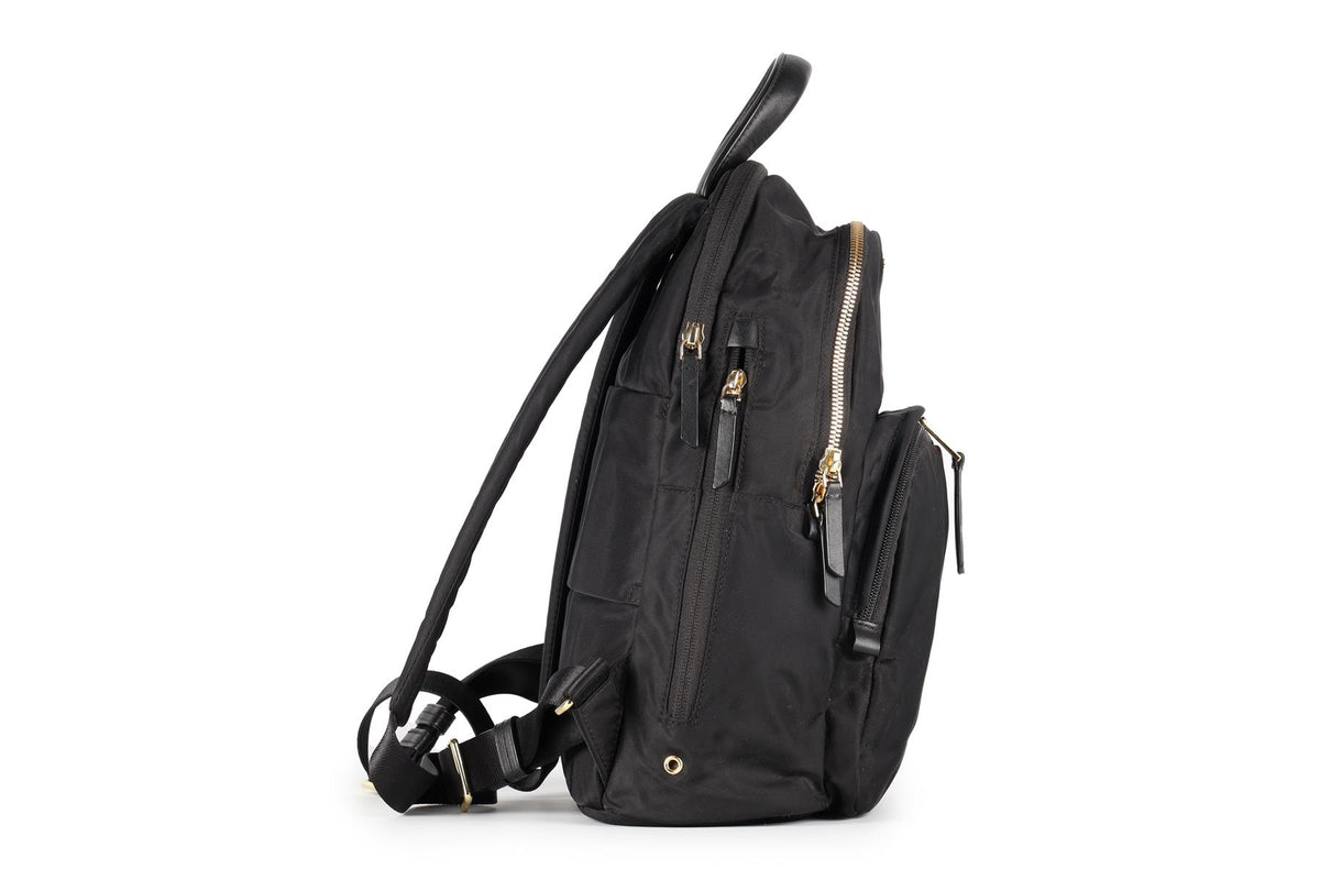TUMI BLACK SHELL BACKPACK