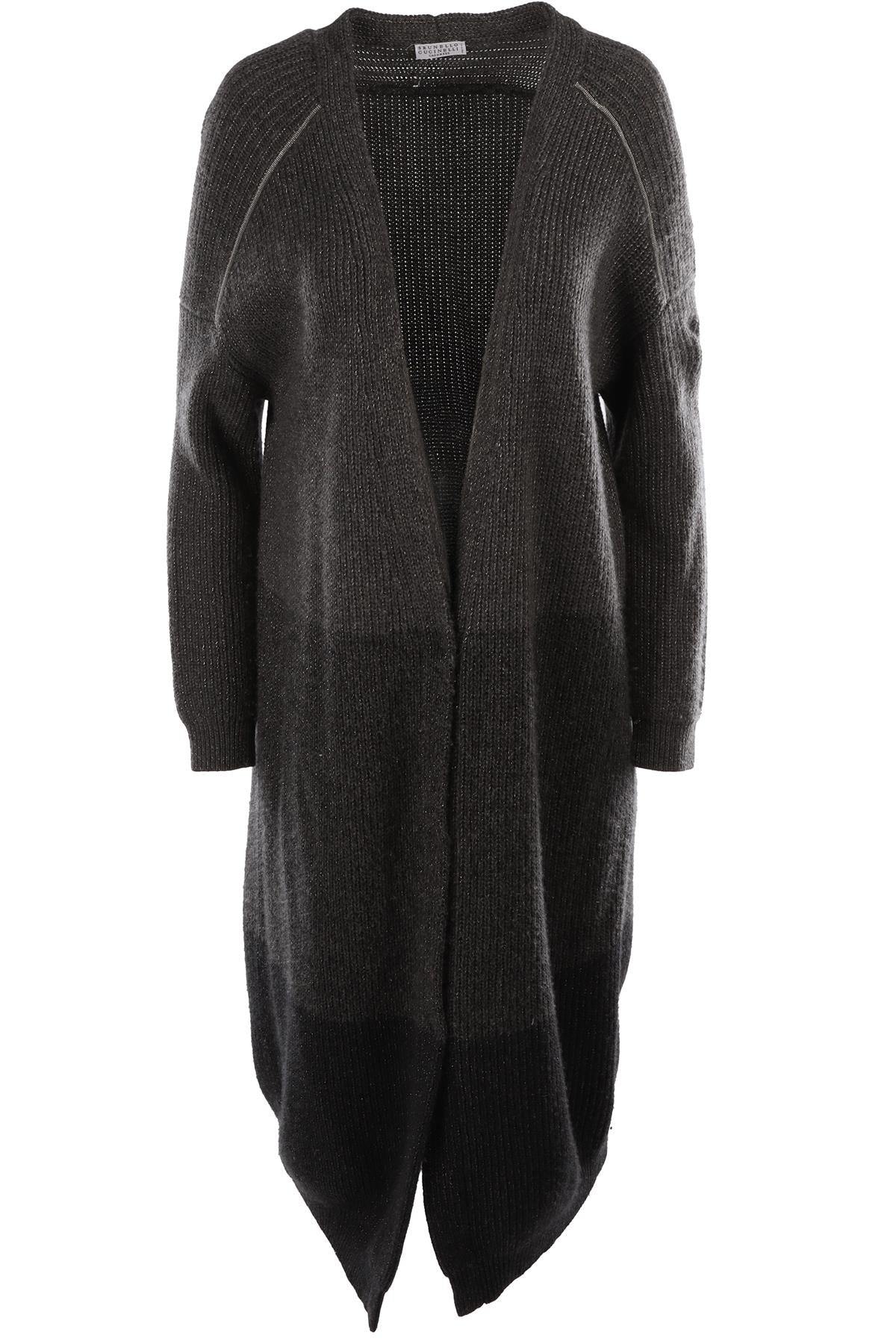 GREY CASHMERE CARDIGAN