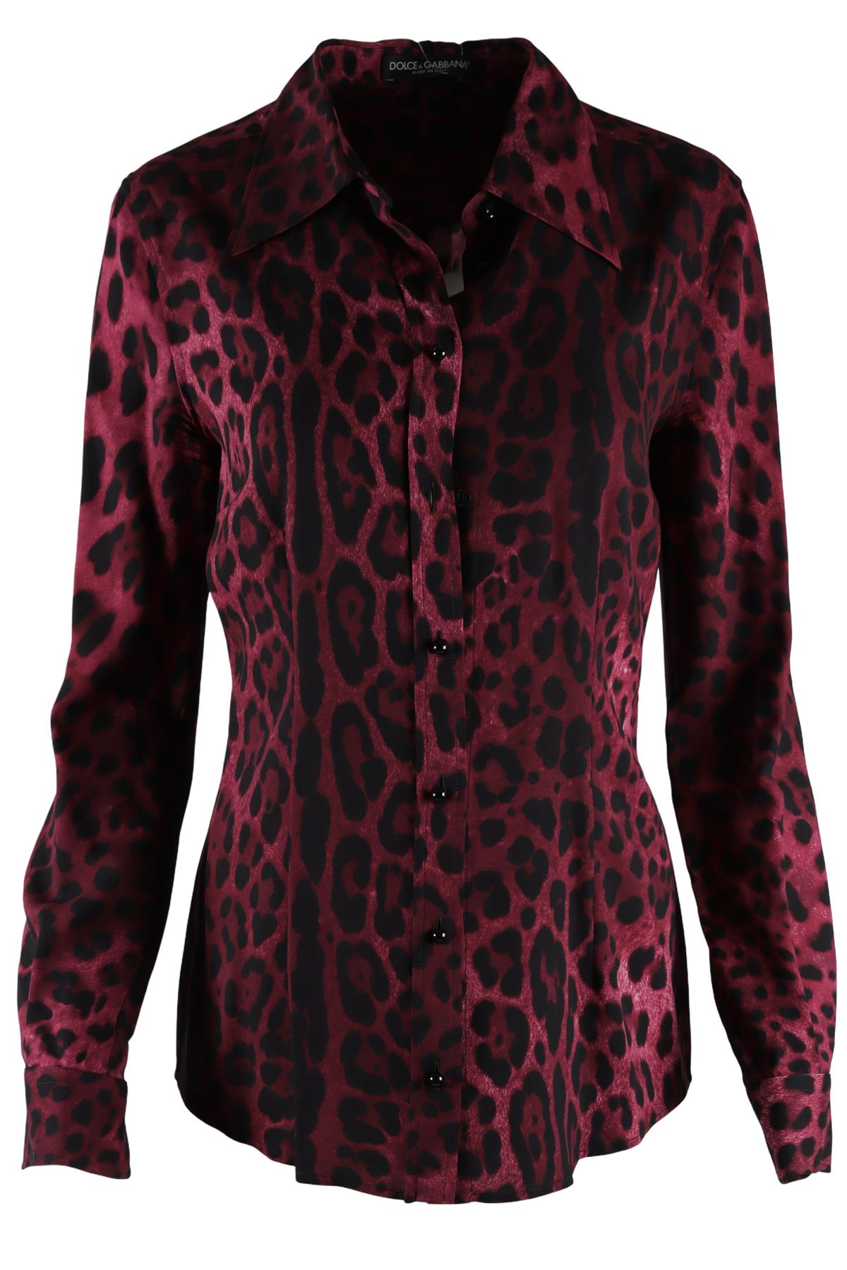 DOLCE & GABANNA PINK SILK SHIRT MEDIUM
