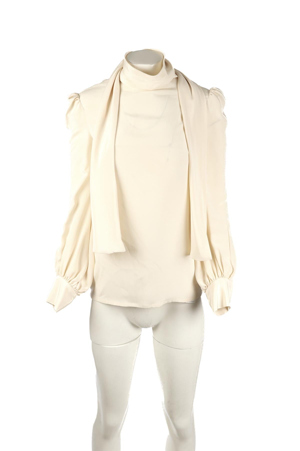 HILLIER BARTLEY CREAM SILK TOP UK 8