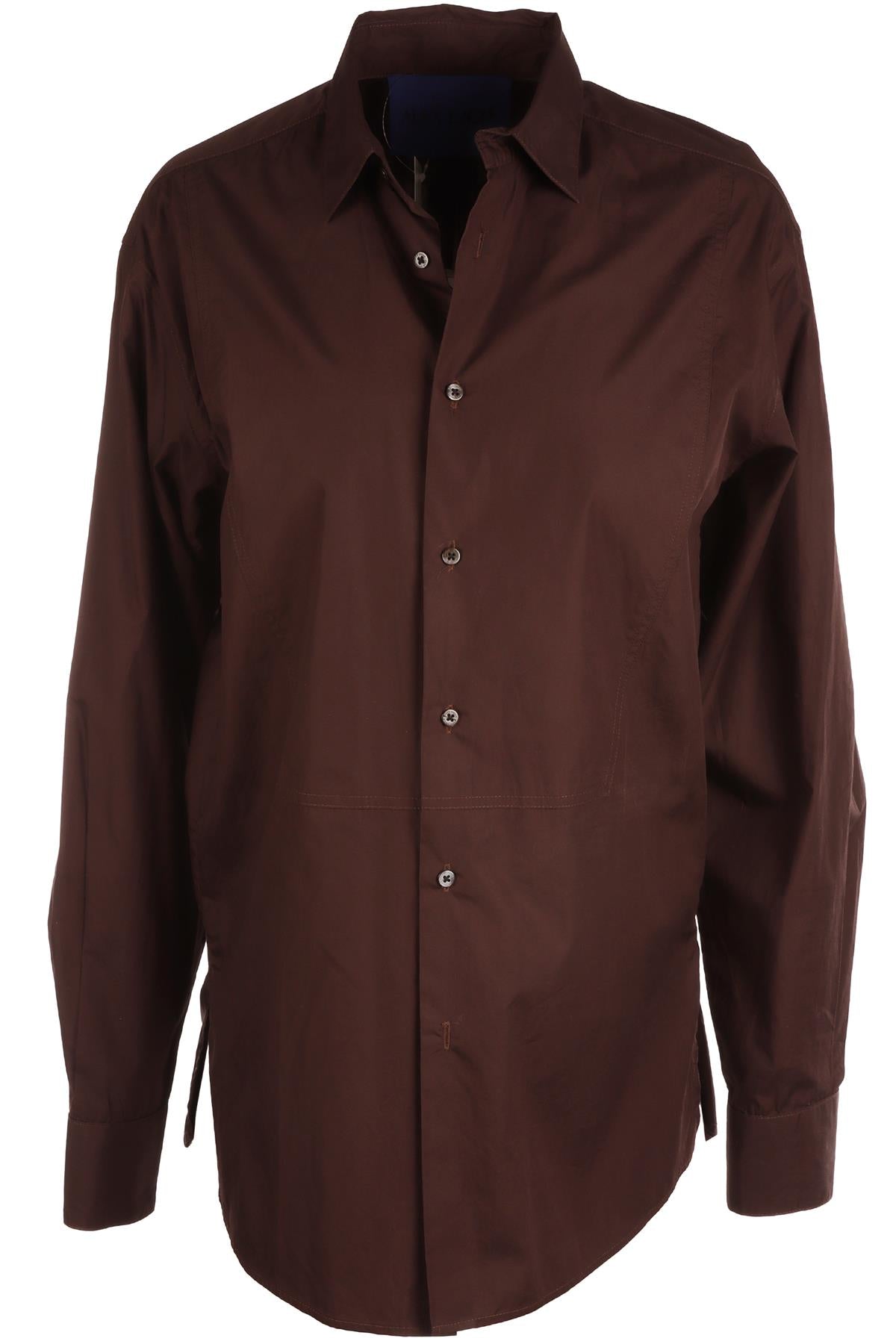 ALEX EAGLE BROWN COTTON SHIRT UK 6