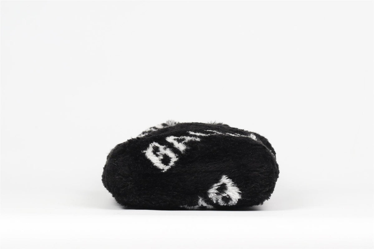BALENCIAGA MINI FAUX FUR SHOULDER BAG