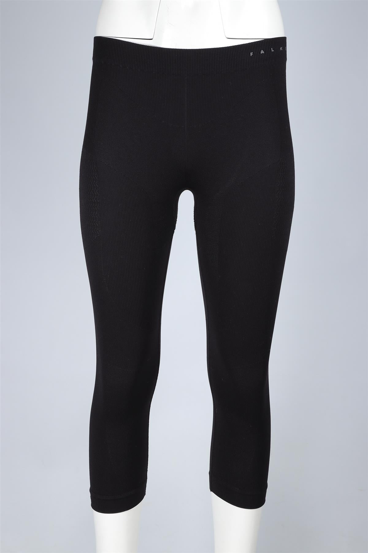 FALKE BLACK THERMAL LEGGINGS SMALL