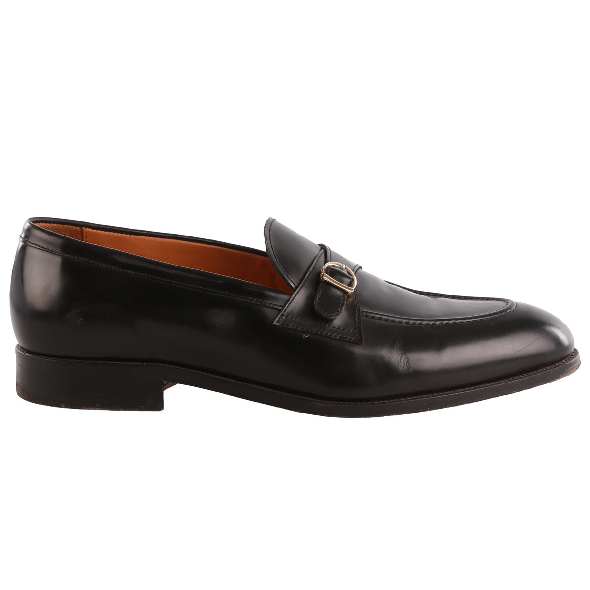 RUSSELL & BROMLEY BLACK MEN'S HAYTON LEATHER BROGUES EU 46 UK 12