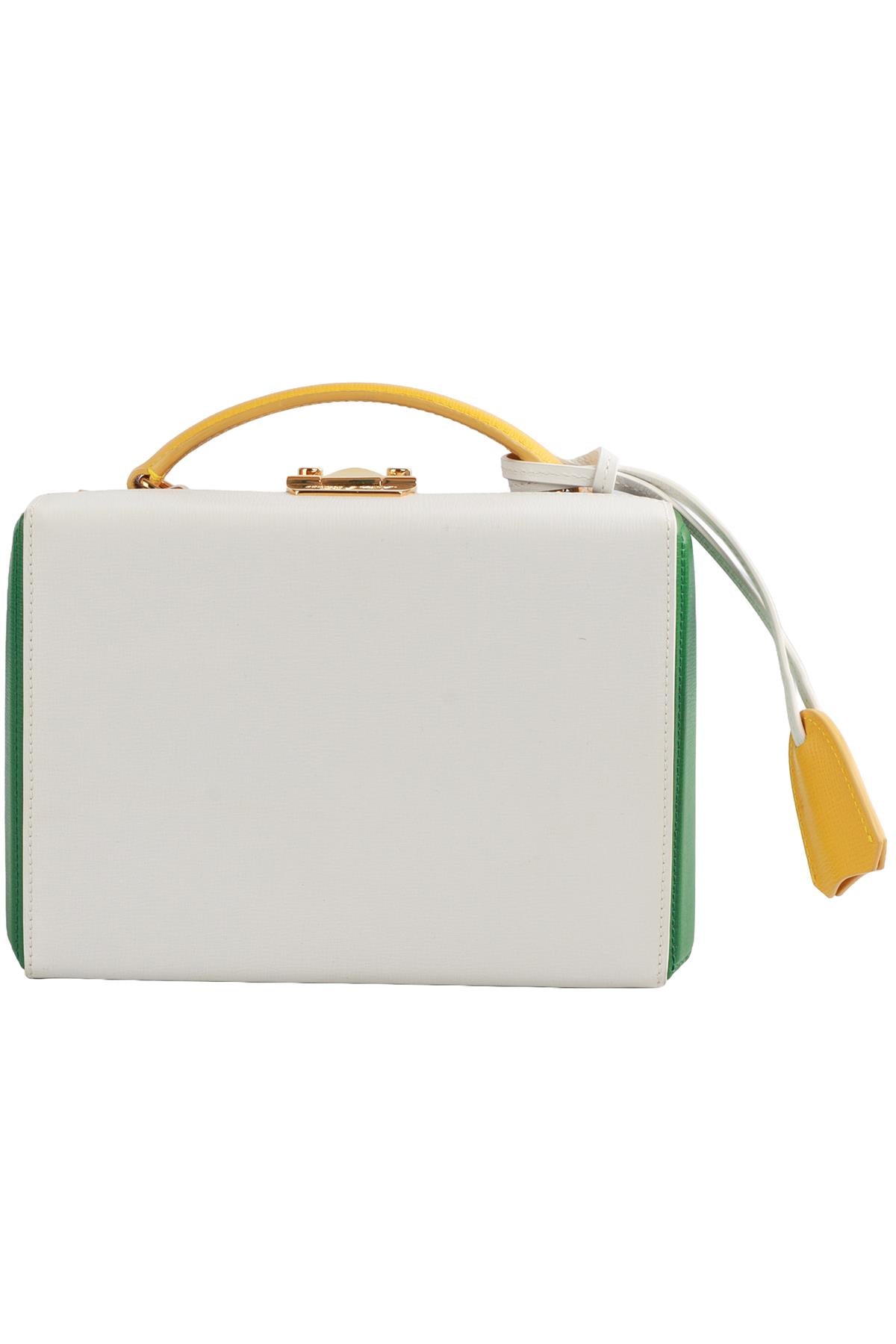 MARK CROSS MULTI GRACE SMALL LEATHER TOTE BAG