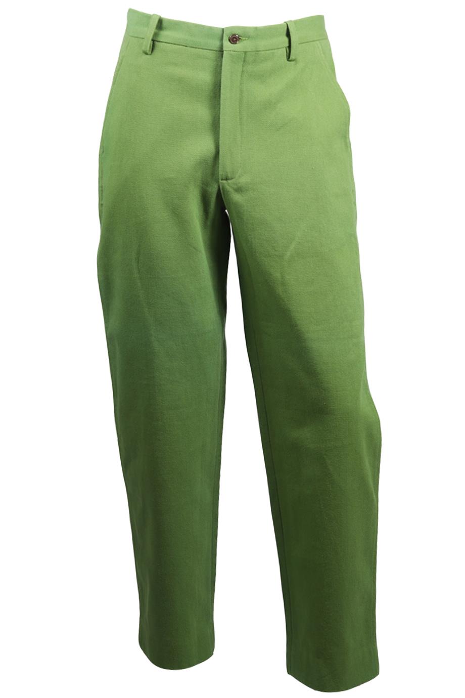 BODE MEN'S COTTON STRAIGHT LEG PANTS W32 EU 40