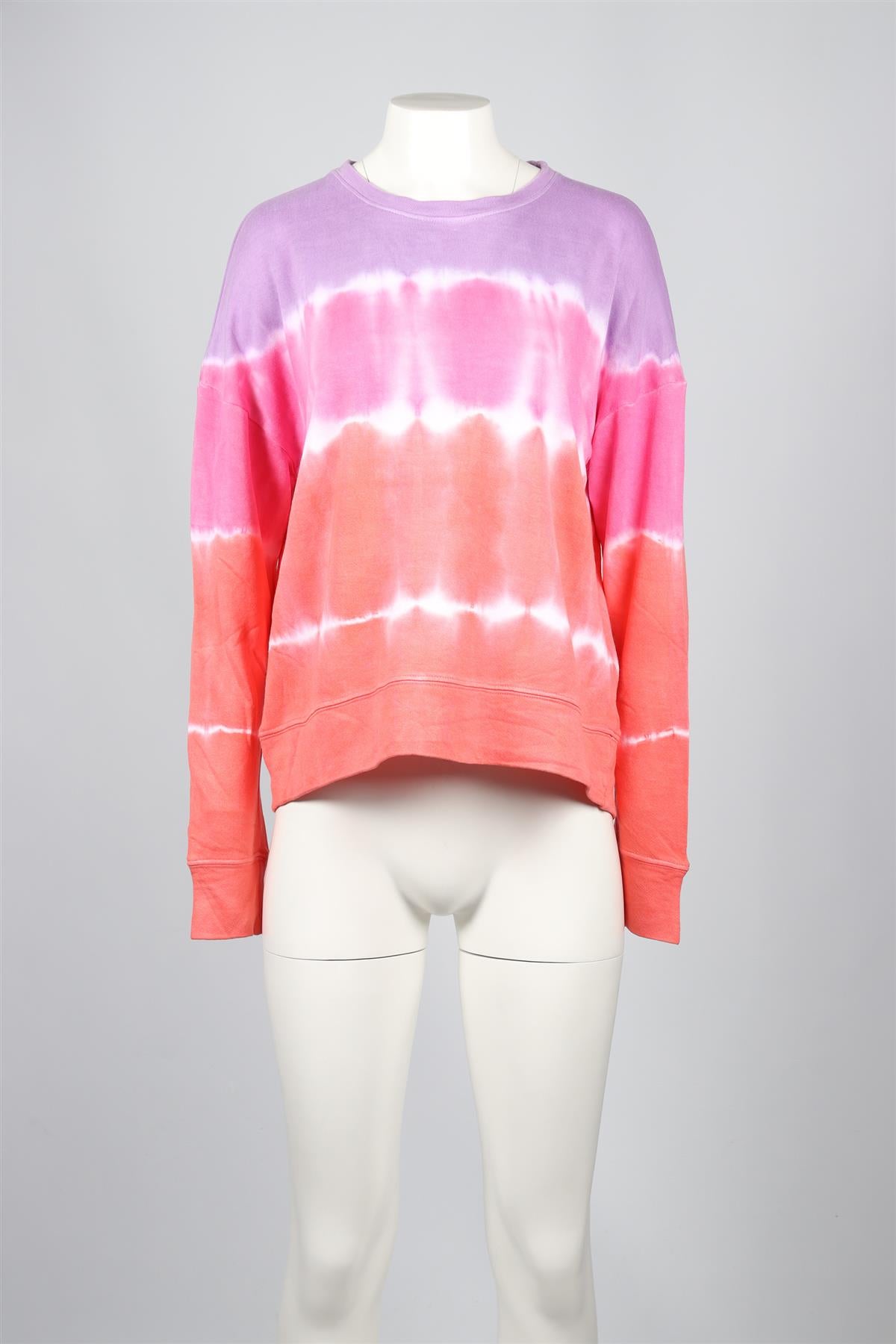 SUNDRY MULTICOLOURED COTTON BLEND SWEATSHIRT UK 8