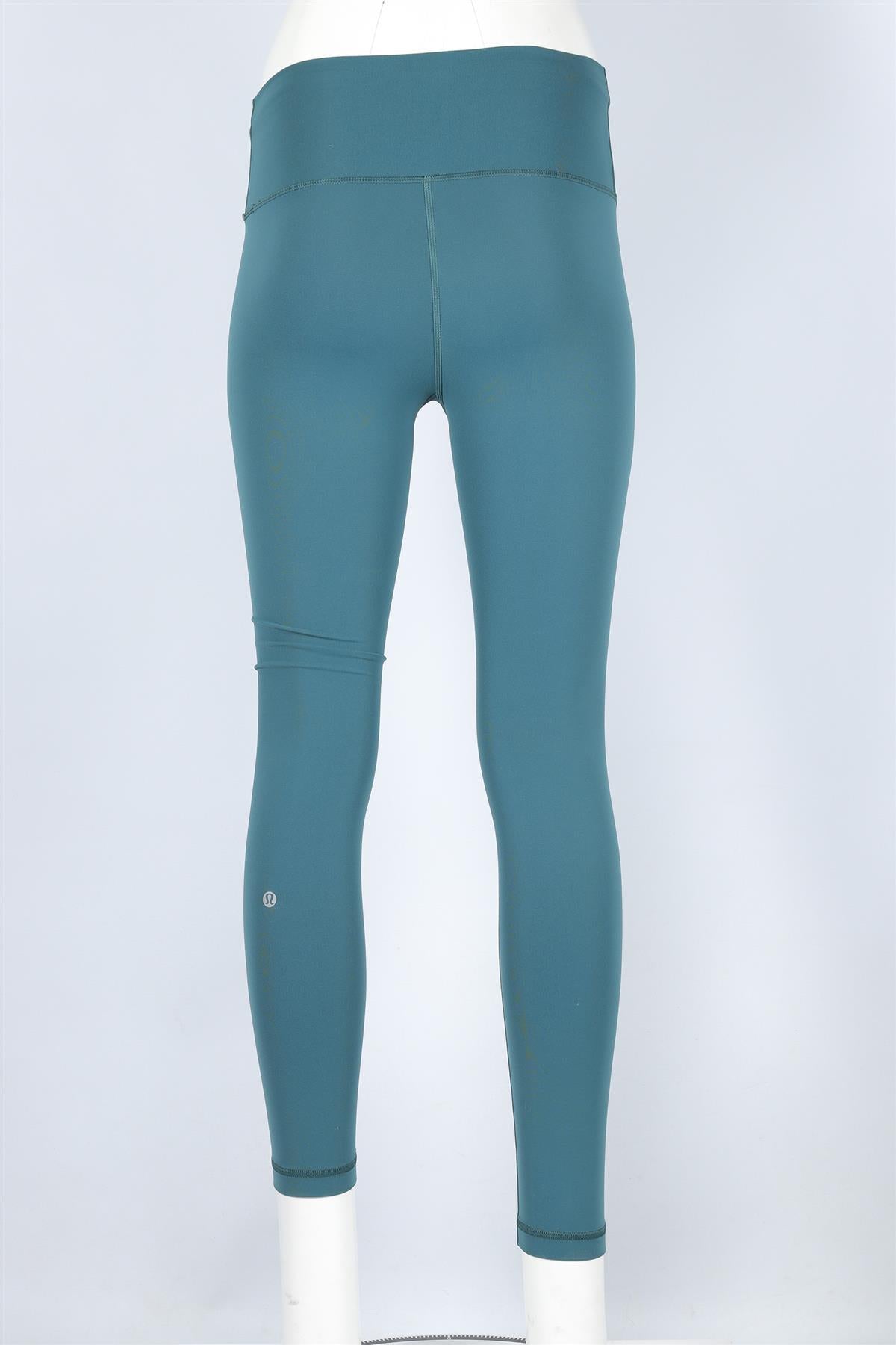 LULULEMON SEAFOAM GREEN JERSEY LEGGINGS US 0 UK 4