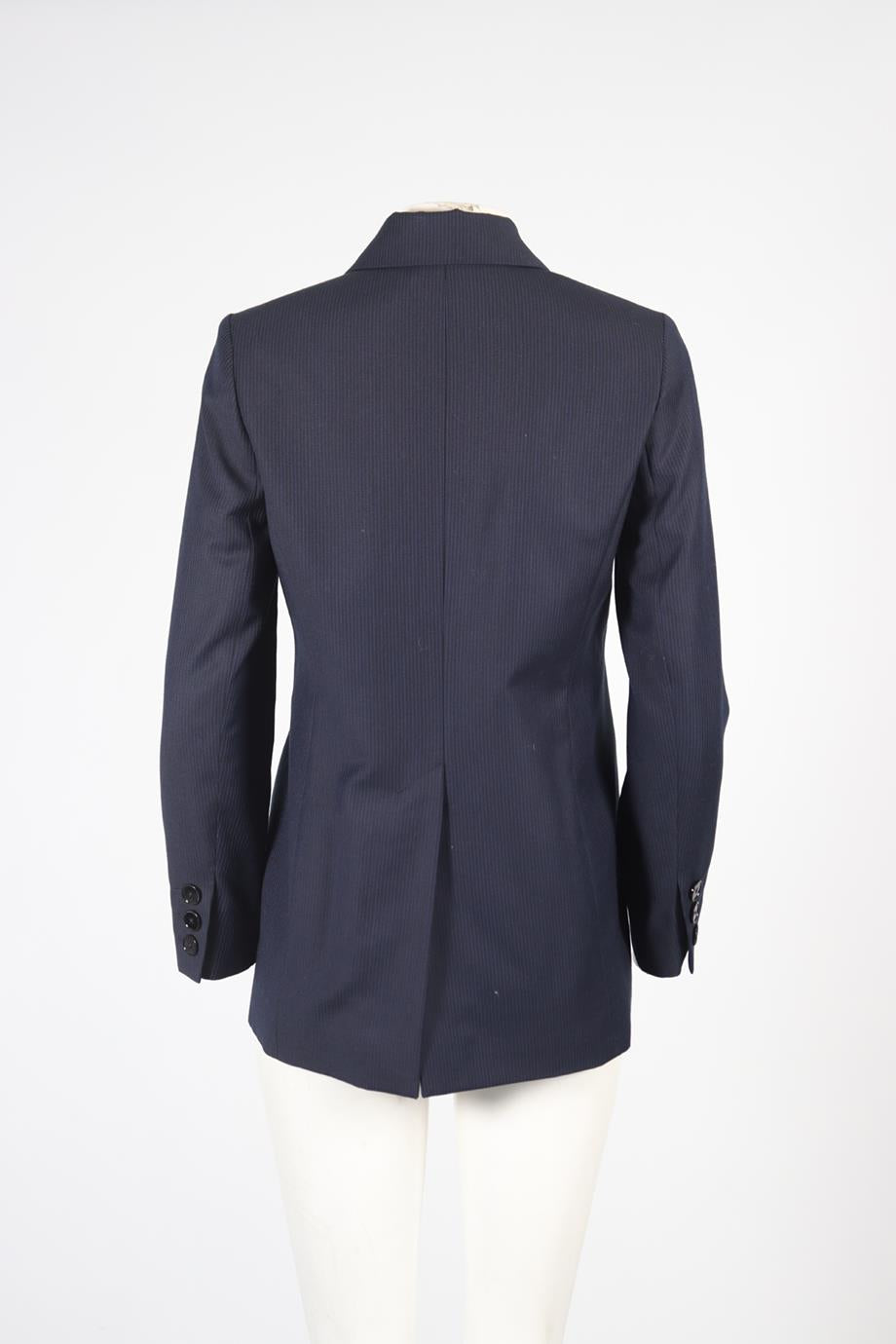 ALEXA CHUNG STRIPED WOOL BAZER UK 10