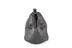 MAISON MARGIELA NAVY GLAM SLAM FABRIC CLUTCH