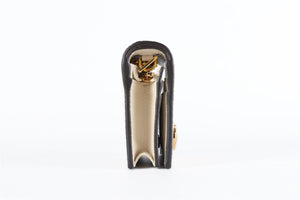 GUCCI CREAM ZUMI GG LEATHER WALLET