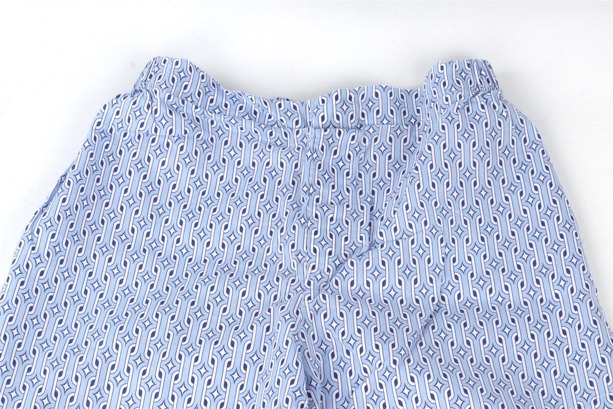 DEREK ROSE BLUE KIDS BOYS PYJAMA SET 7-8 YEARS