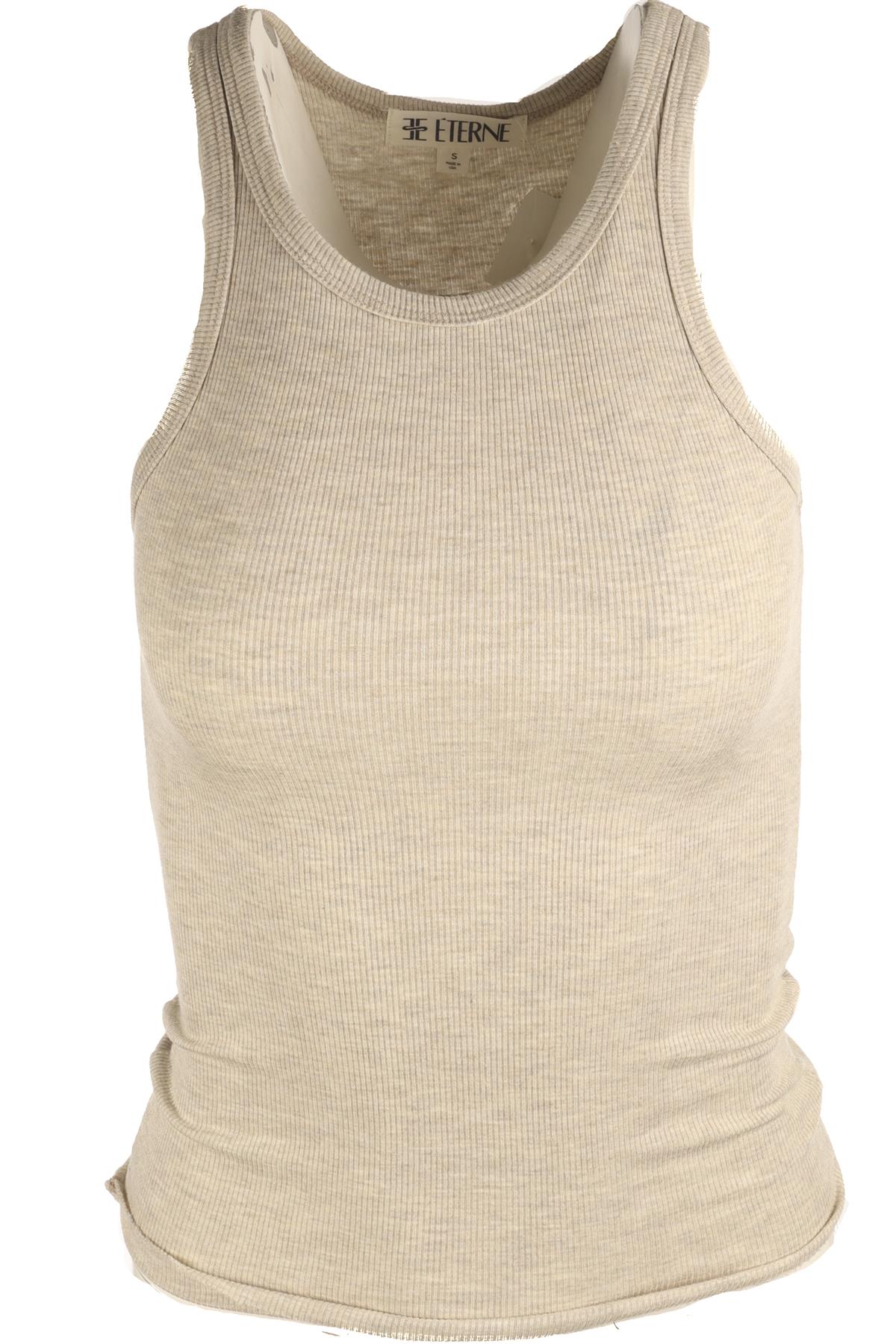 ETERNE GREY COTTON TOP SMALL