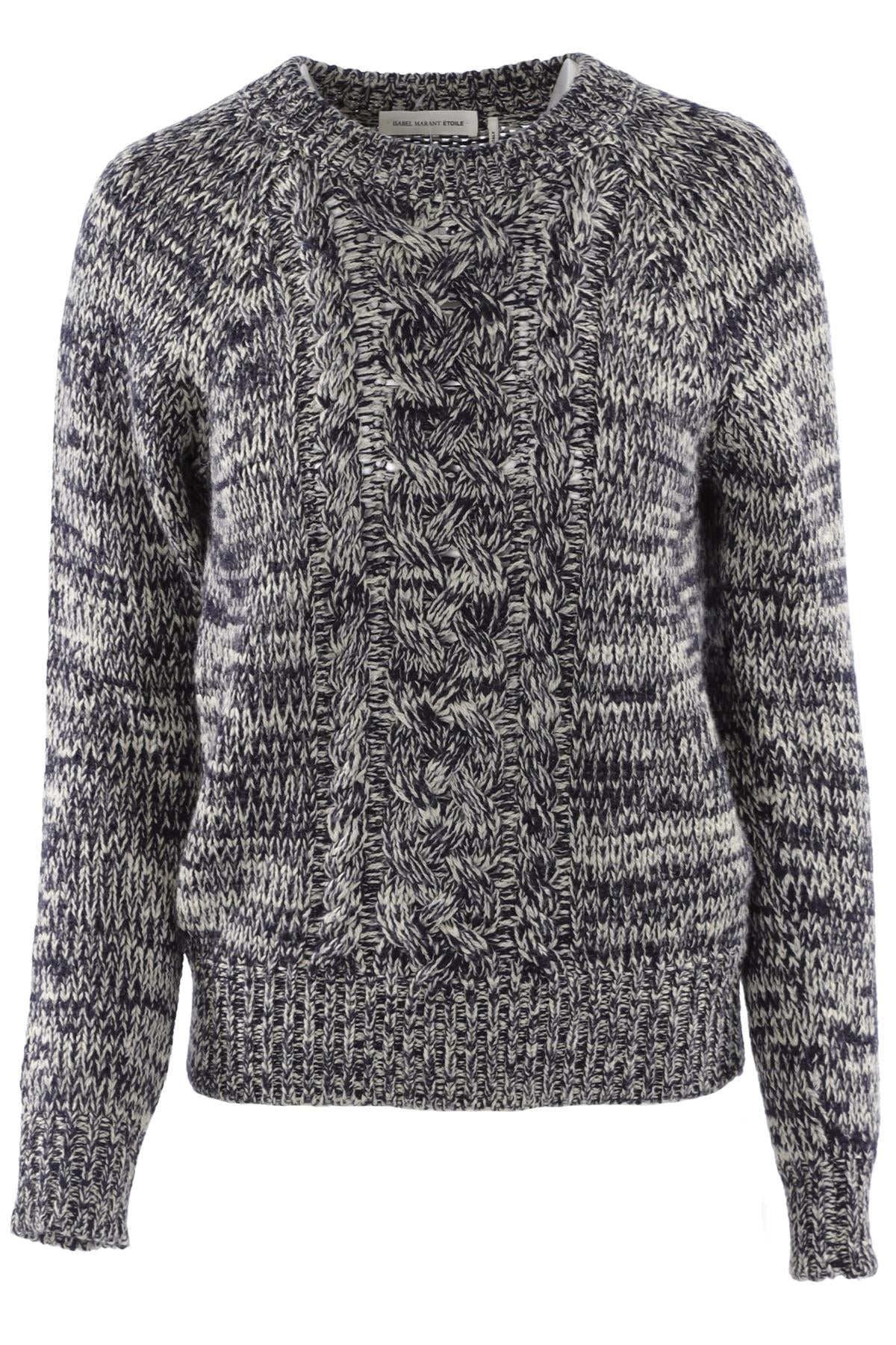 ISABEL MARANT ÉTOILE NAVY WOOL SWEATER FR 38 UK 10