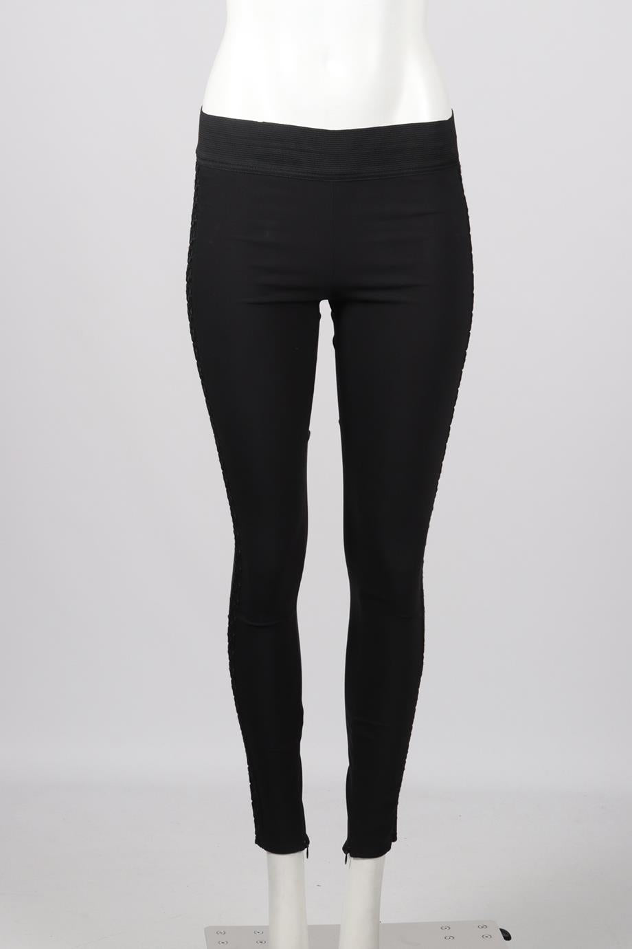 STELLA MCCARTNEY WOOL BLEND SKINNY PANTS IT 36 UK 4