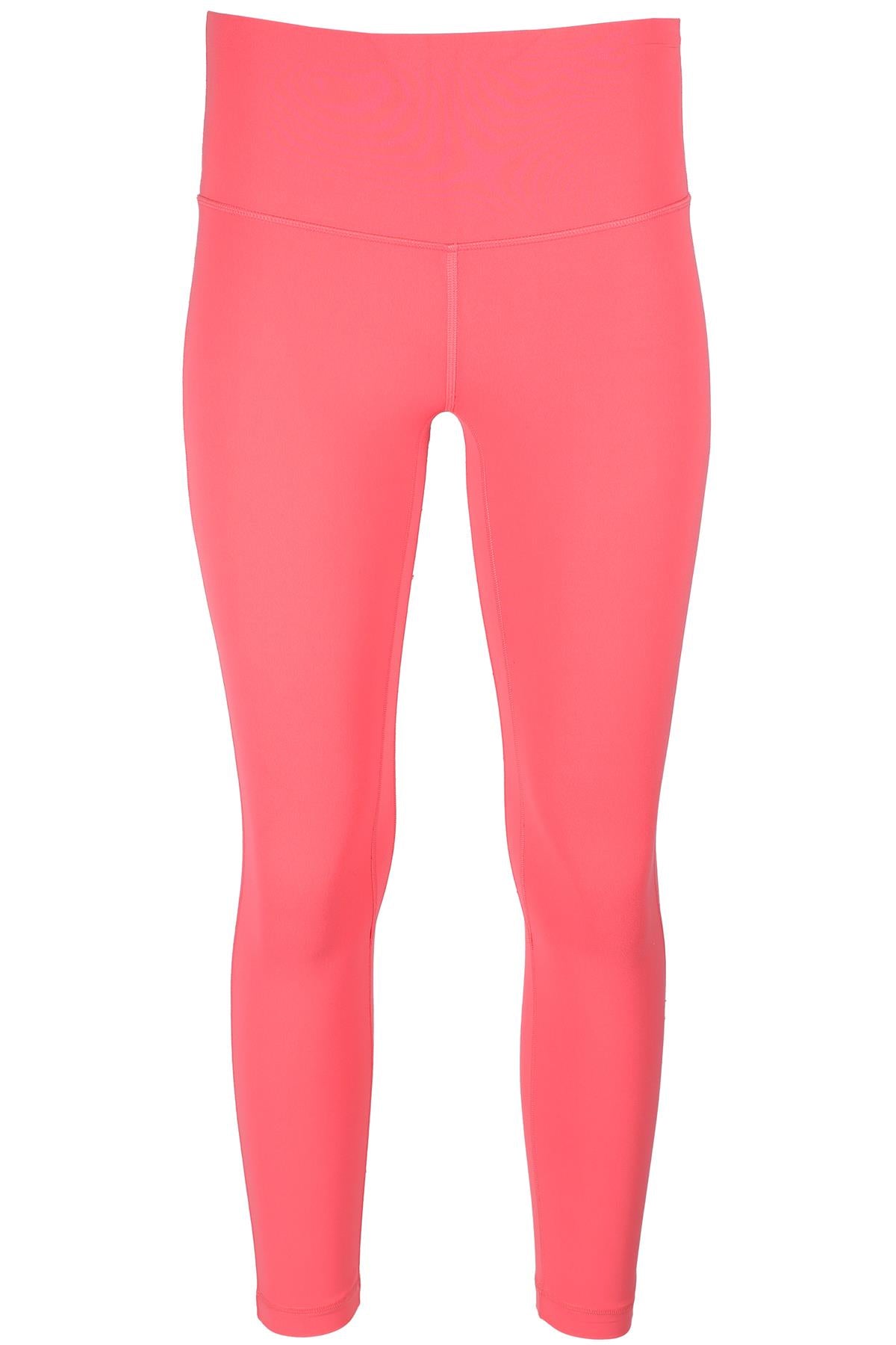 LULULEMON DESERT RED JERSEY LEGGINGS UK 6