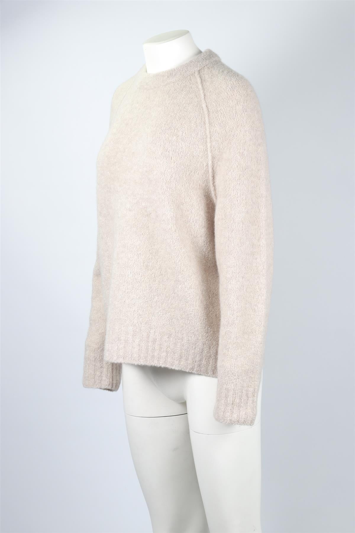 JAMES PERSE GREY CASHMERE SWEATER UK 12