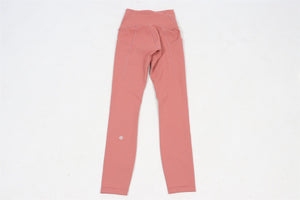 LULULEMON PINK JERSEY LEGGINGS US 0 UK 4