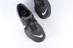 NIKE BLACK MEN'S INVINCIBLE RUN SNEAKERS EU 44 UK 9 US 10