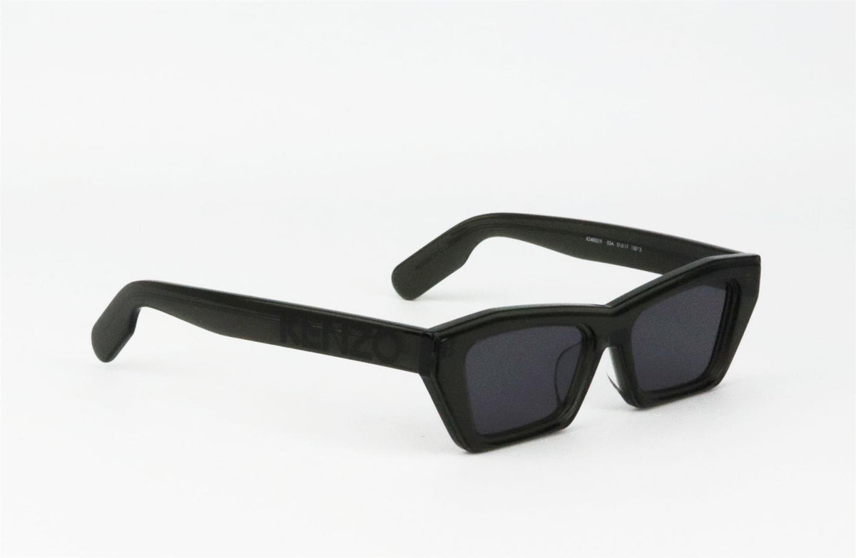 KENZO RECTANGLE FRAME ACETATE SUNGLASSES