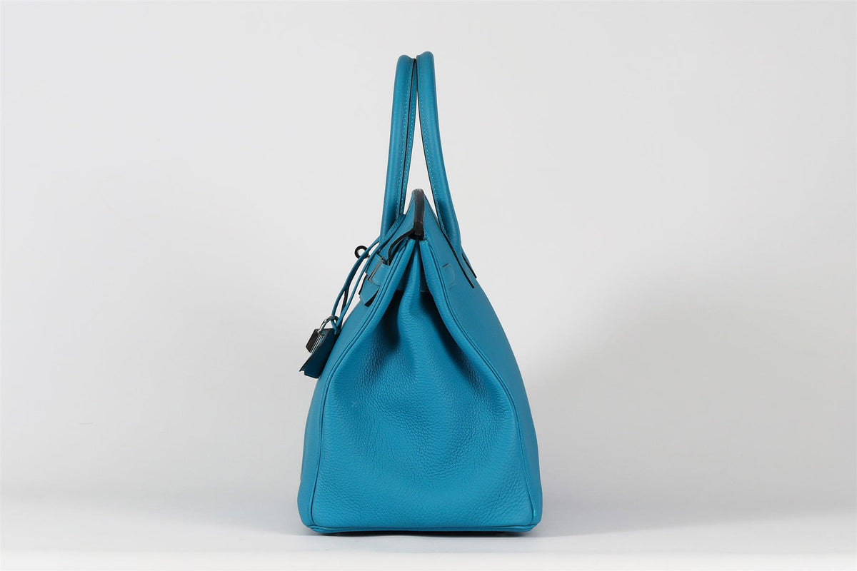 HERMÈS 2014 BIRKIN 35CM TOGO LEATHER BAG