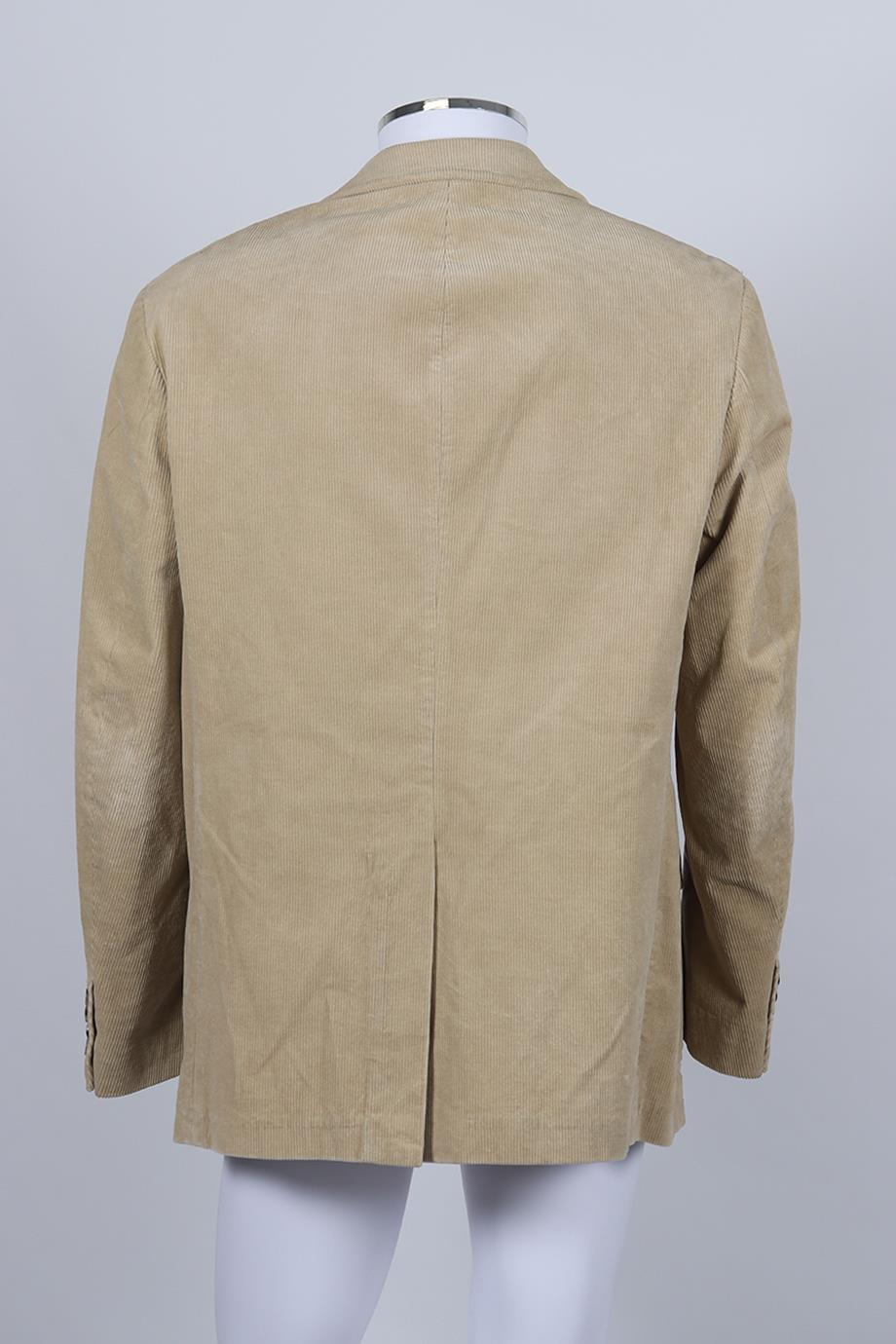 RALPH LAUREN MEN'S CORDUROY COTTON BELND BLAZER LARGE