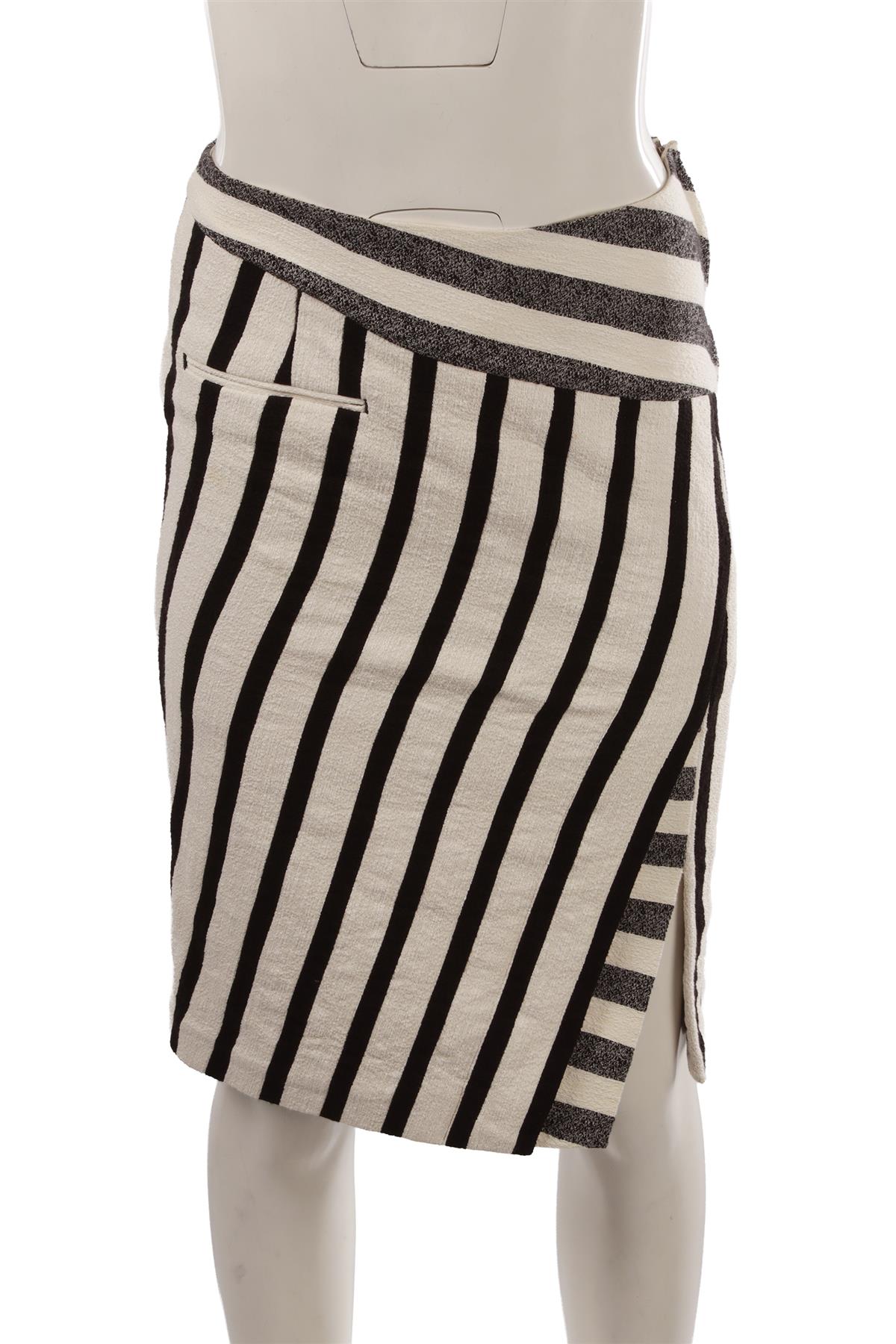 MULTI COTTON MIDI SKIRT