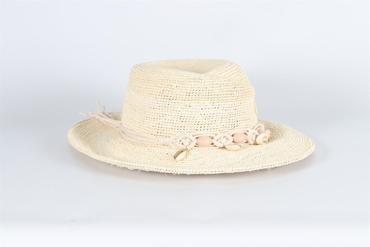 MAISON MICHEL STRAW HAT SMALL