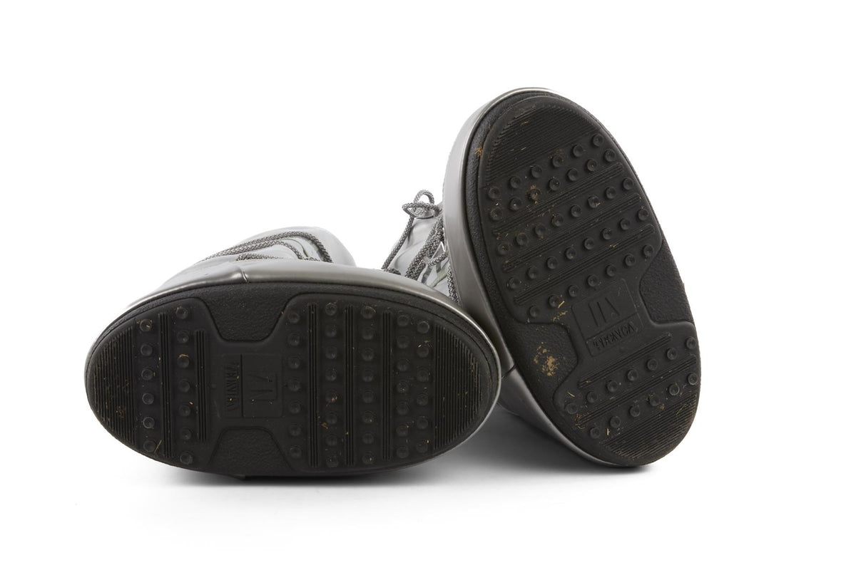 MOON BOOT SILVER KIDS GIRLS BOOTS EU 35-38 UK 2.5-5 US 3.5-6