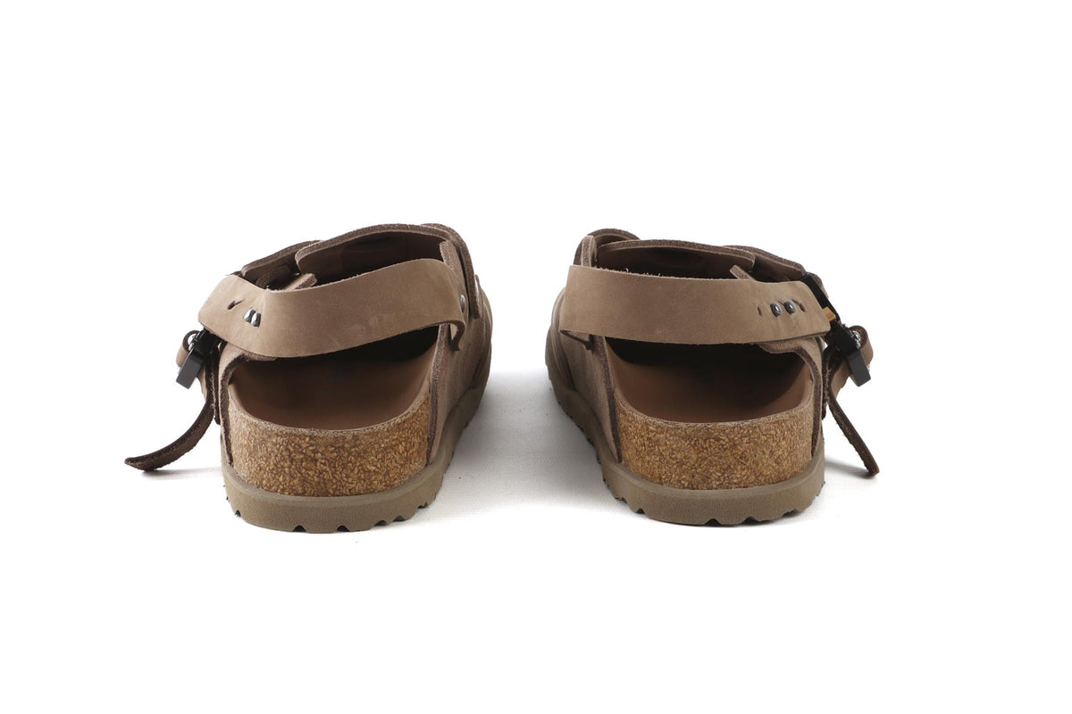 CHRISTIAN DIOR + BIRKENSTOCK BROWN TOKO FELT MULES EU 39 UK 6 US 9
