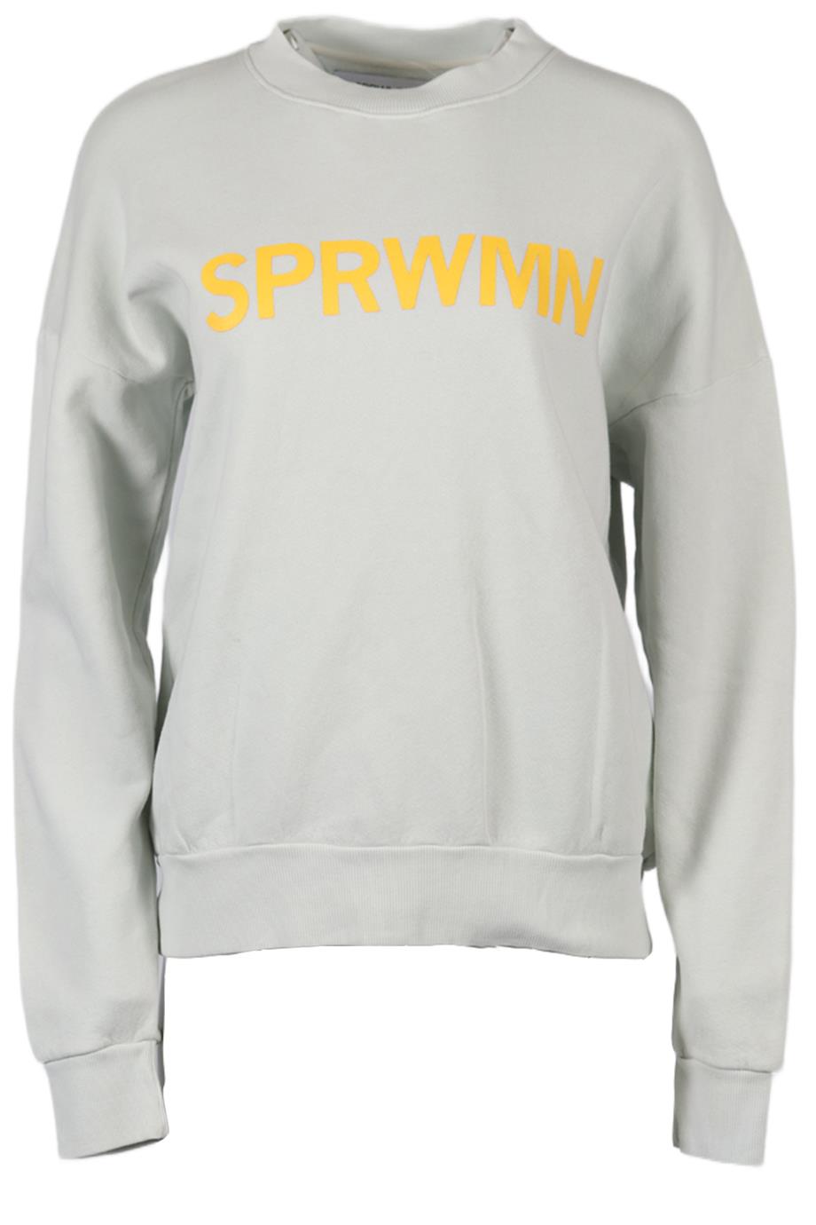 SPRWMN COTTON SWEATSHIRT SMALL