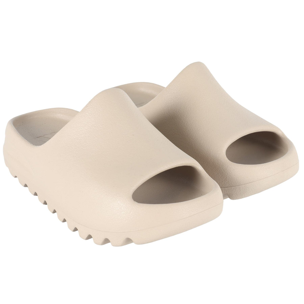 ADIDAS YEEZY BEIGE KIDS GIRLS RUBBER SLIDES EU 33 UK 1 US 2