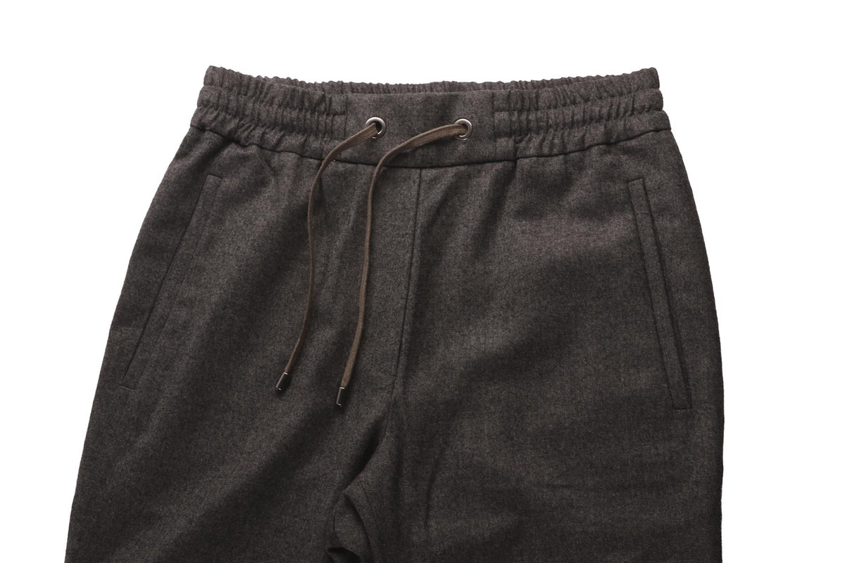 BRUNELLO CUCINELLI GREY WOOL PANTS IT 38 UK 6