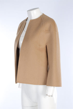 MICHAEL KORS TAN CASHMERE CARDIGAN US 4 UK 8