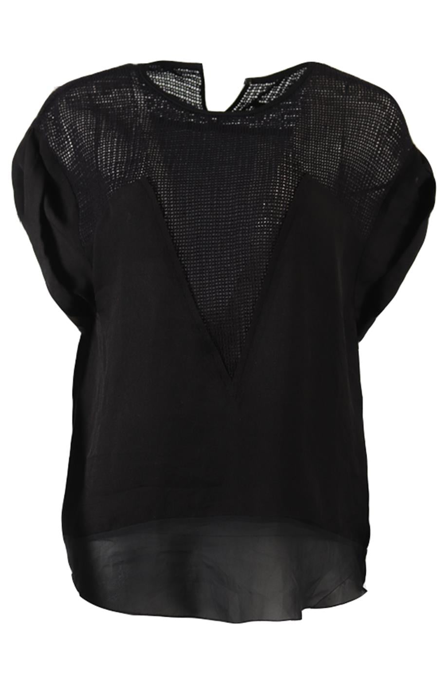 ISABEL MARANT SILK TOP FR 38 UK 10