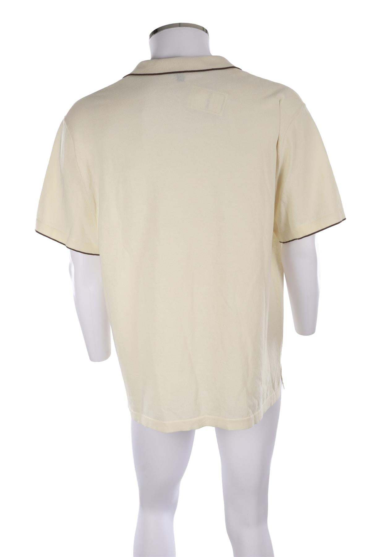JAMES PERSE CREAM COTTON TOP LARGE