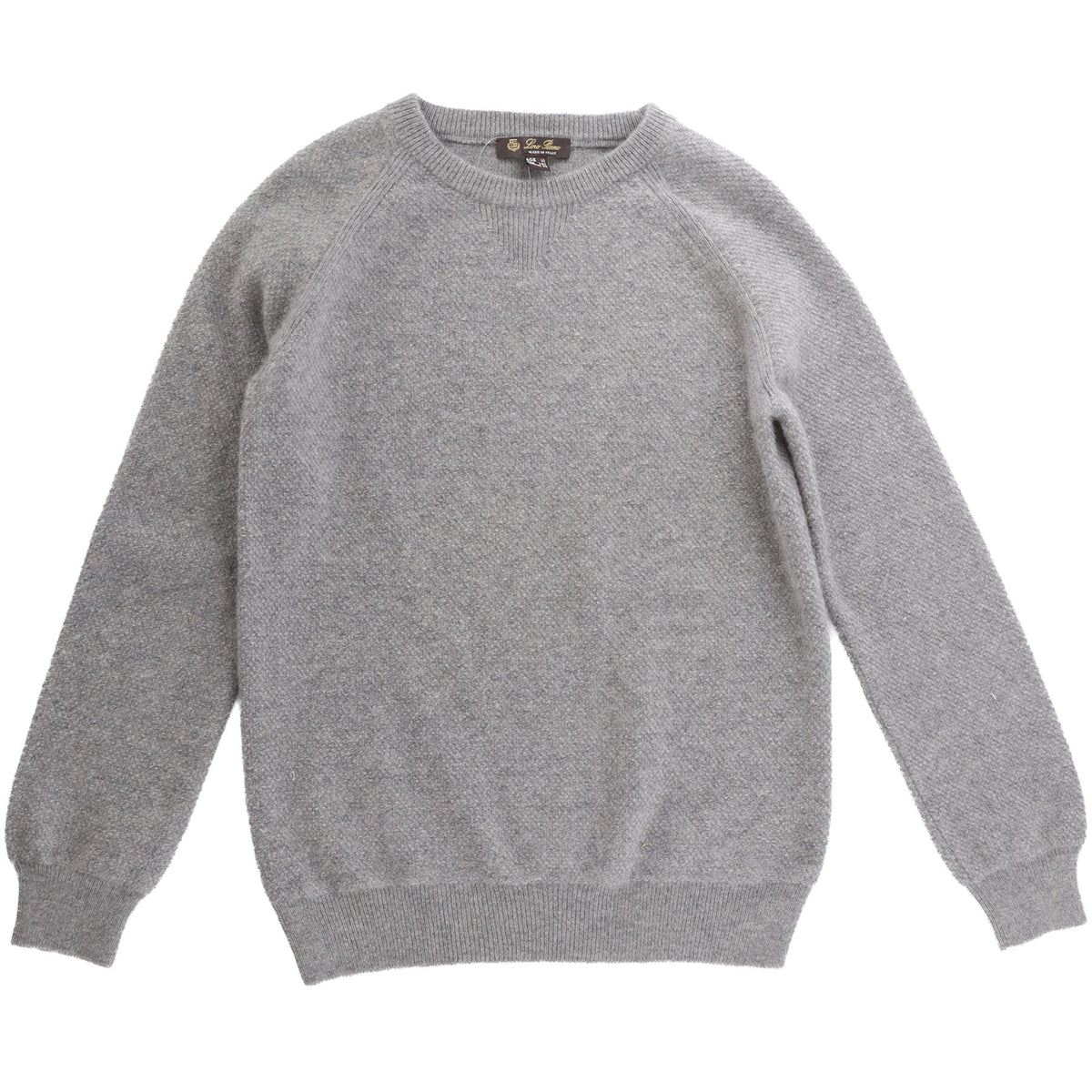 LORO PIANA GREY KIDS BOYS SWEATER 10 YEARS