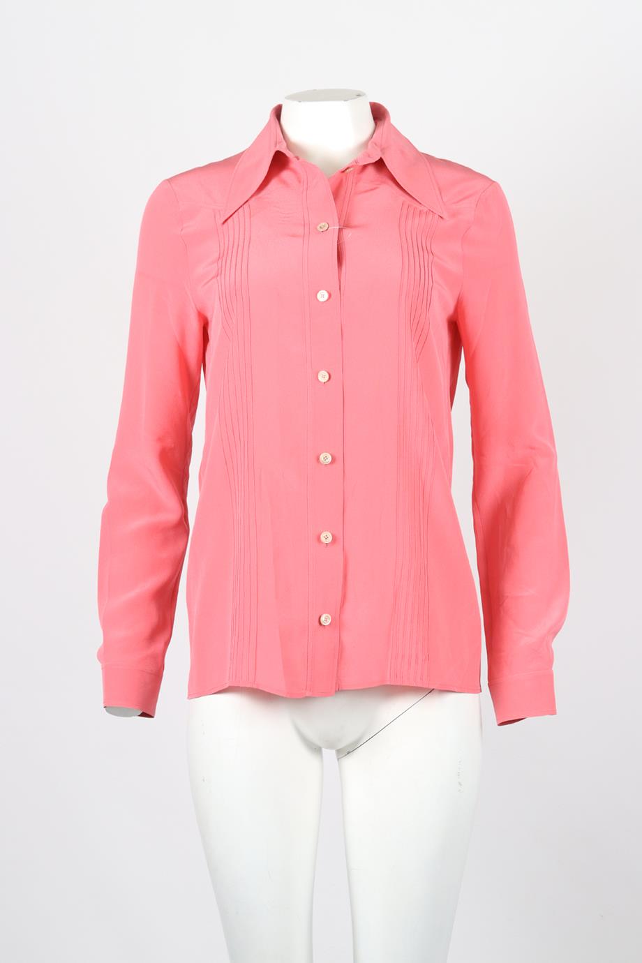 GUCCI SILK SHIRT IT 42 UK 10