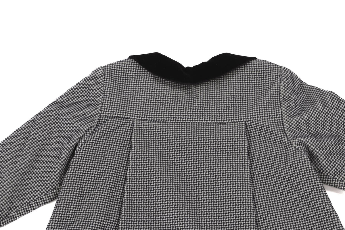 BABY DIOR BLACK BABY GIRLS COAT 18 MONTHS