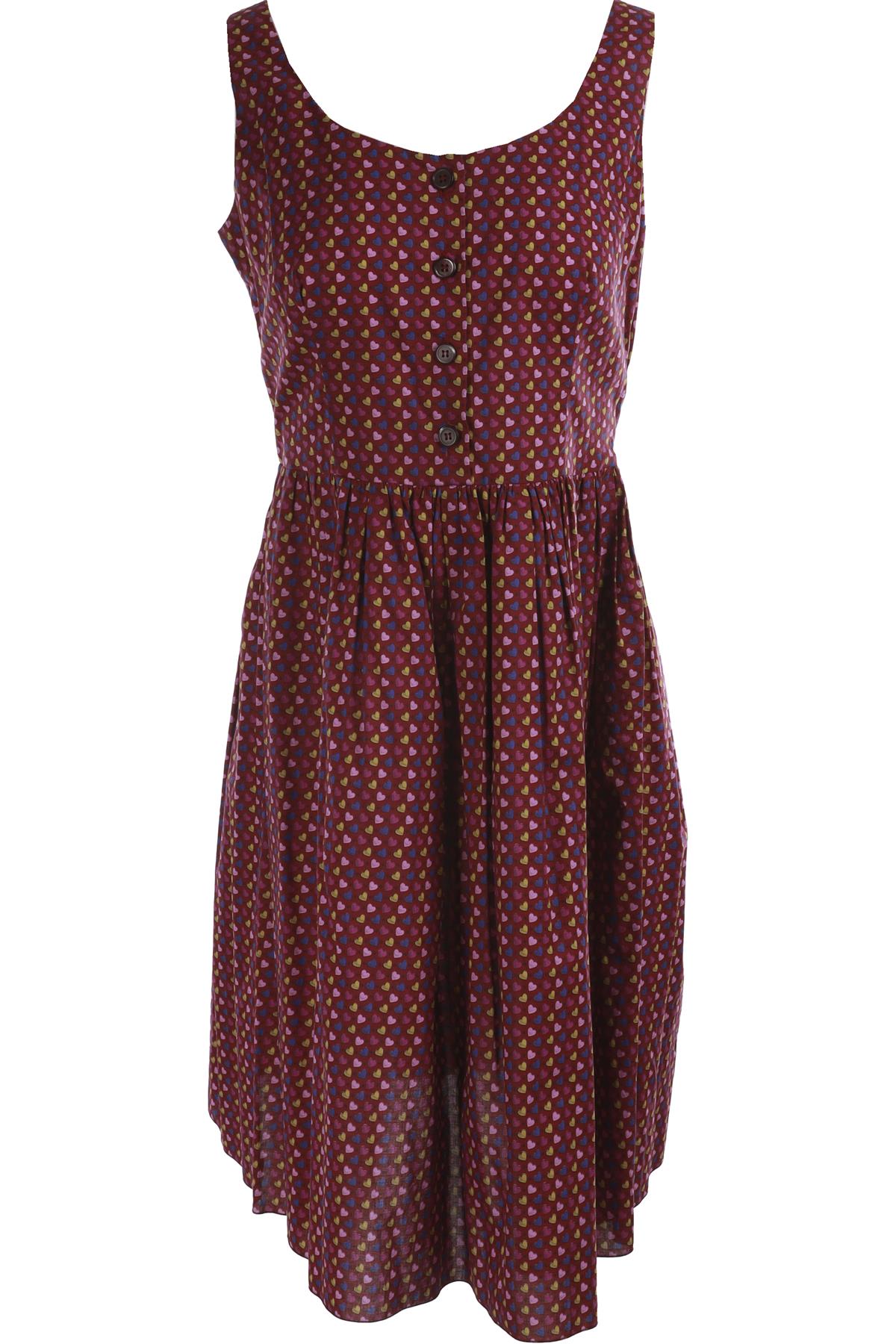 PRADA MULTI COTTON MIDI DRESS IT 42 UK 10