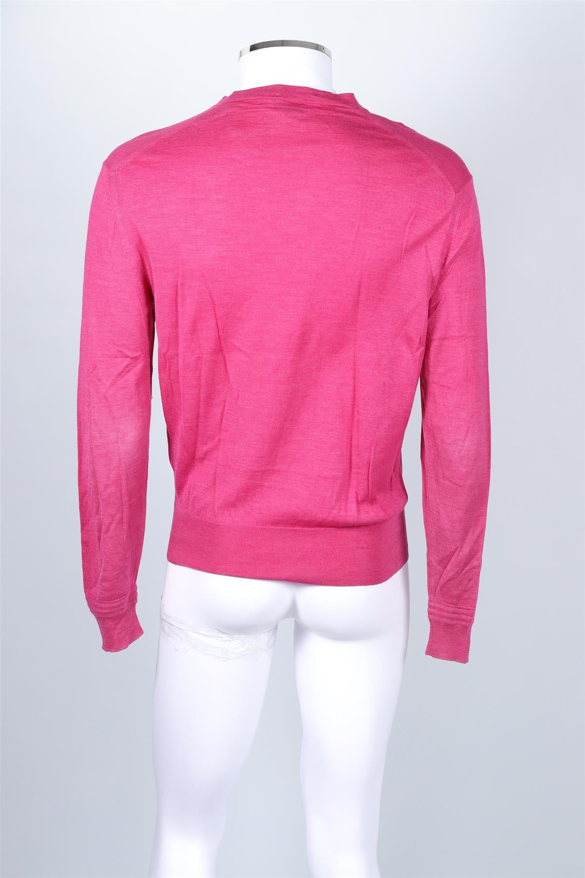 TOM FORD PINK MEN'S CASHMERE SWEATER IT 50 UK/US CHEST 40