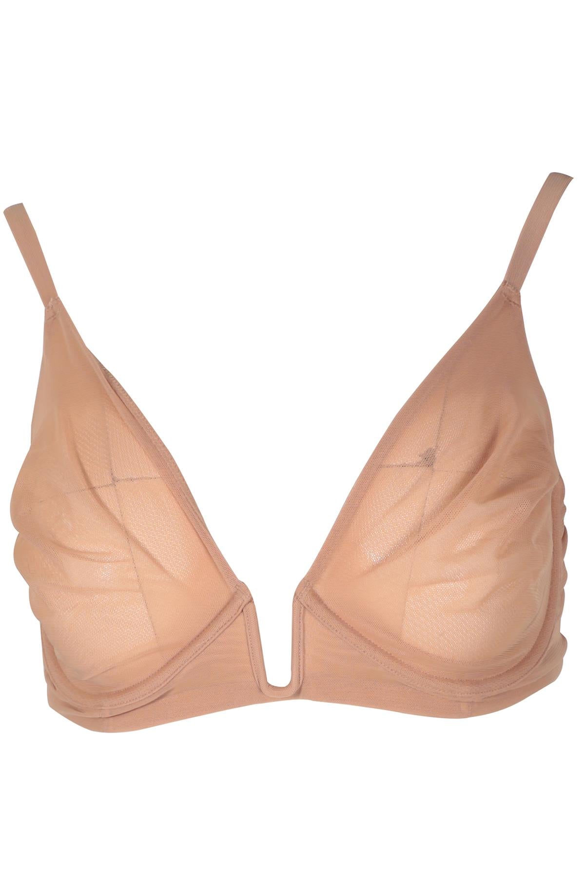 SKIMS NUDE MESH BRA 34DD
