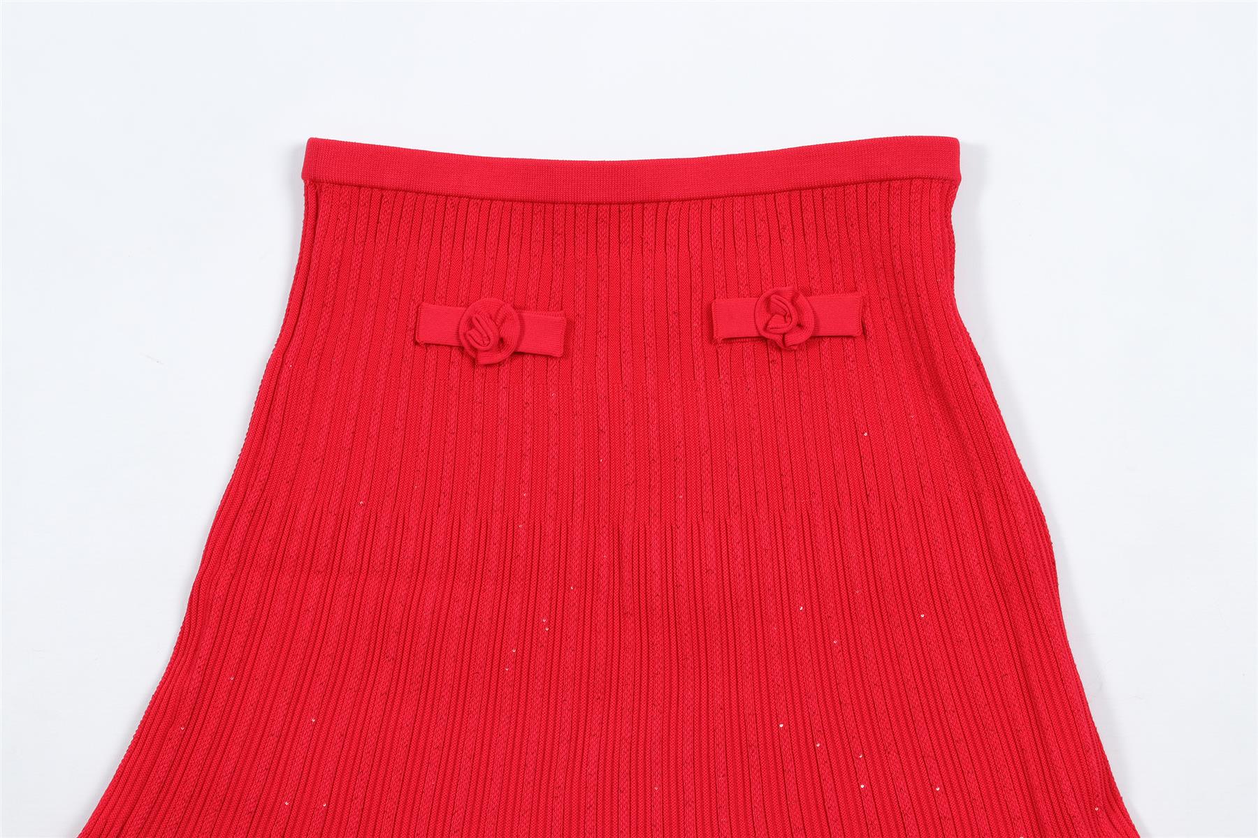 SELF-PORTRAIT RED KIDS GIRLS SKIRT 10-12 YEARS