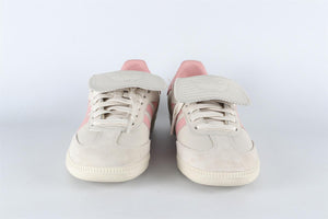 ADIDAS + PHARRELL WILLIAMS HUMANRACE GREY SAMBA ALUMINIUM WONDER MAUVE SNEAKERS EU 40 2/3 UK 7 US 7.5