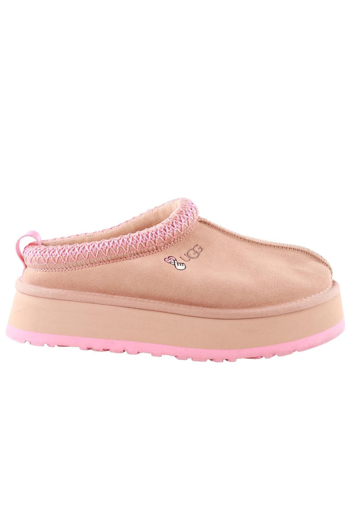 UGG NUDE SUEDE PLATFORM SLIPPERS EU 37 UK 4 US 7