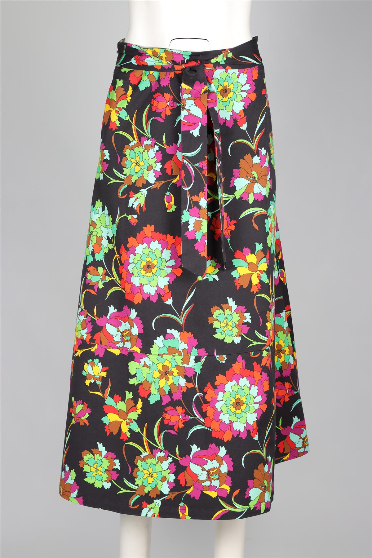 LA DOUBLEJ MULTI COTTON MAXI SKIRT SMALL