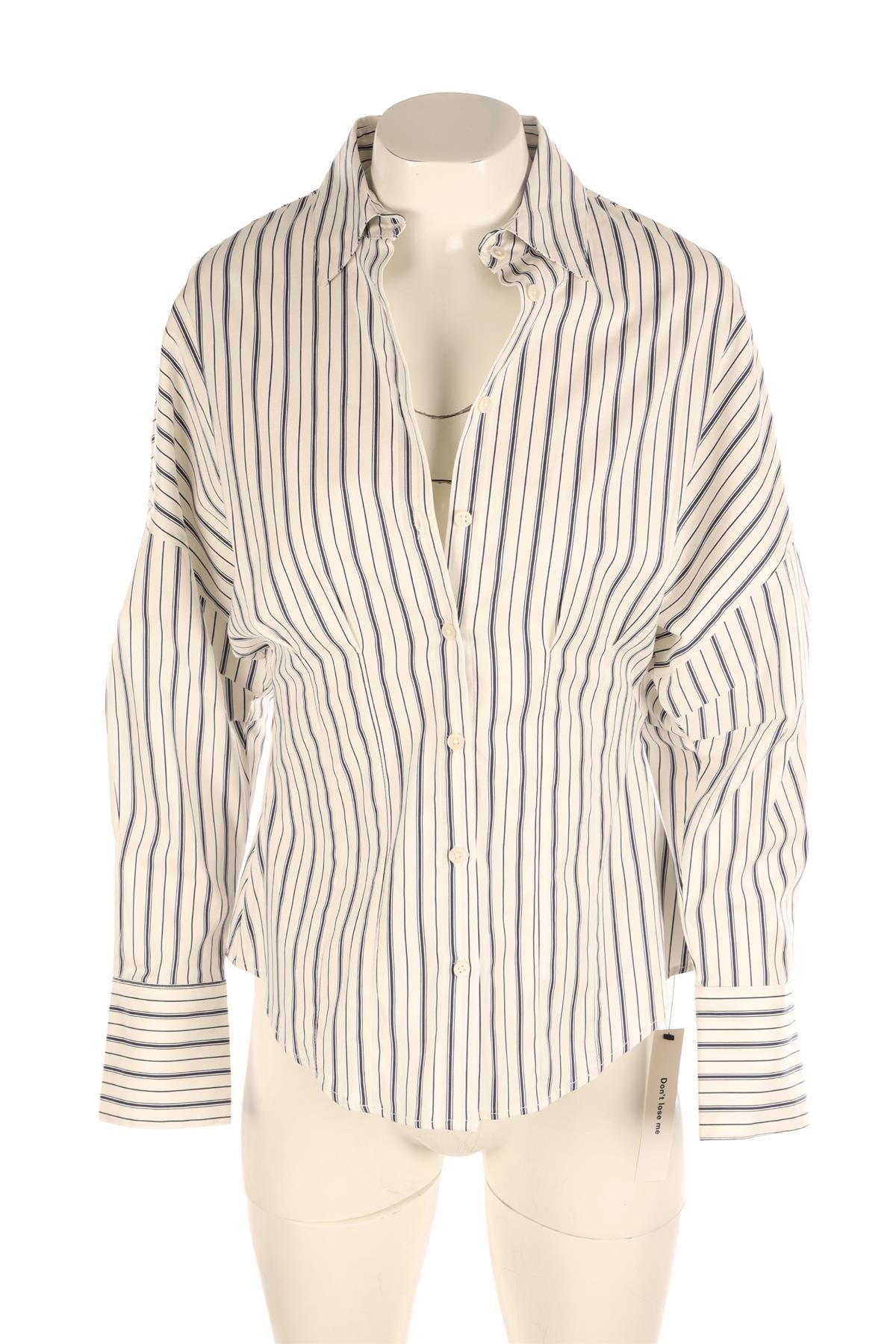 REFORMATION WHITE COTTON SHIRT US 2 UK 6