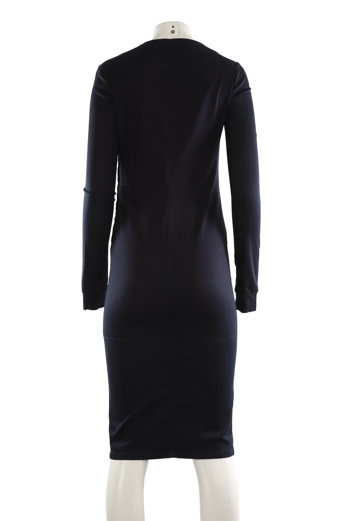 PRADA NAVY JERSEY MINI DRESS IT 40 UK 8